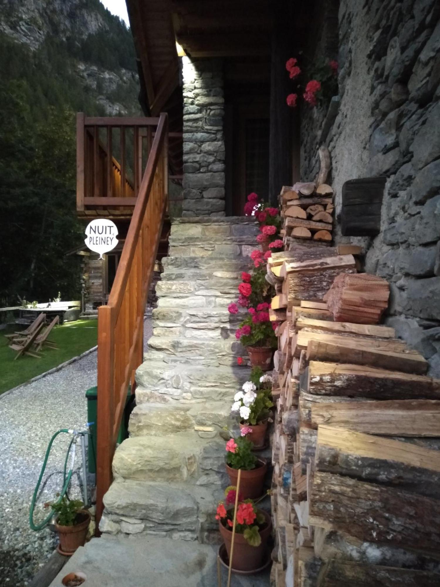 Nuit A Pleiney Bed & Breakfast Saint-Rhemy-En-Bosses Exterior photo
